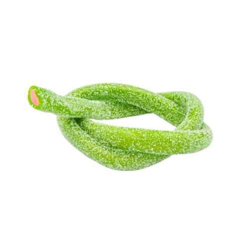 Kwaśne Żelki "Mega Kable Mega Żele Kwaśny Arbuz" 3,2kg 40szt. o smaku arbuzowym