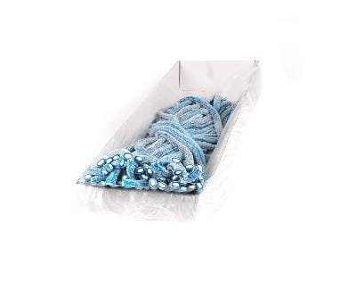 Kwaśne Żelki "Mega Kable Mega Żele Kwaśna Jagoda" 3,2kg 40szt. o smaku jagodowym