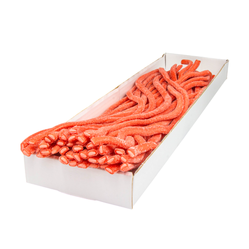 Kwaśne Żelki "Mega Kable Mega Żele Kwaśna Guma Balonowa" 3,2kg 40szt. o smaku gumy balonowej