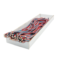 Żelki "Mega Kable Mega Żele Duo Energy- Guma Balonowa" 3,2kg 40szt. o smaku napoju energetycznego i gumy balonowej