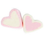 Pianki "Serduszka Marshmallow" 1kg o smaku truskawkowym