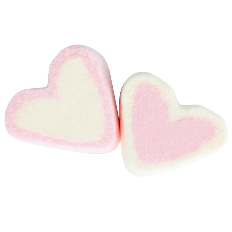 Pianki "Serduszka Marshmallow" 1kg o smaku truskawkowym