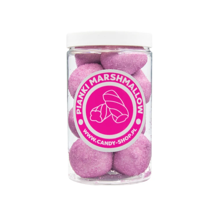 Pianki "Okrągłe Fioletowe" 900g o smaku jeżynowym