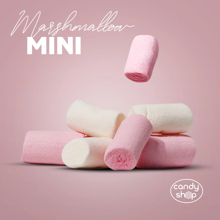 Pianki "Mini do Kawy Gorącej Czekolady Deserów" 1kg o smaku owocowym