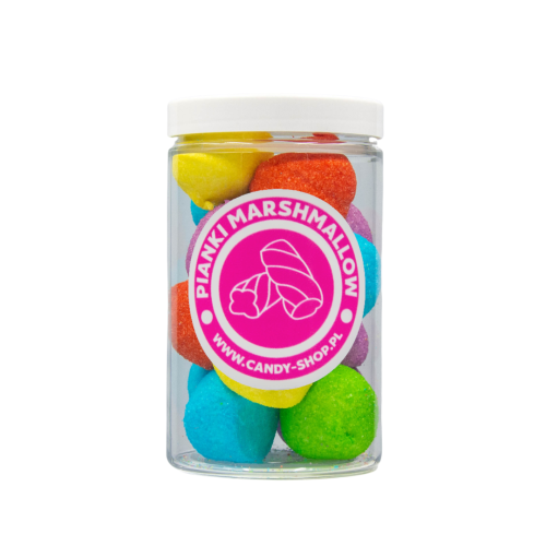 Pianki "Okrągłe Mix" 900g o smaku owocowym