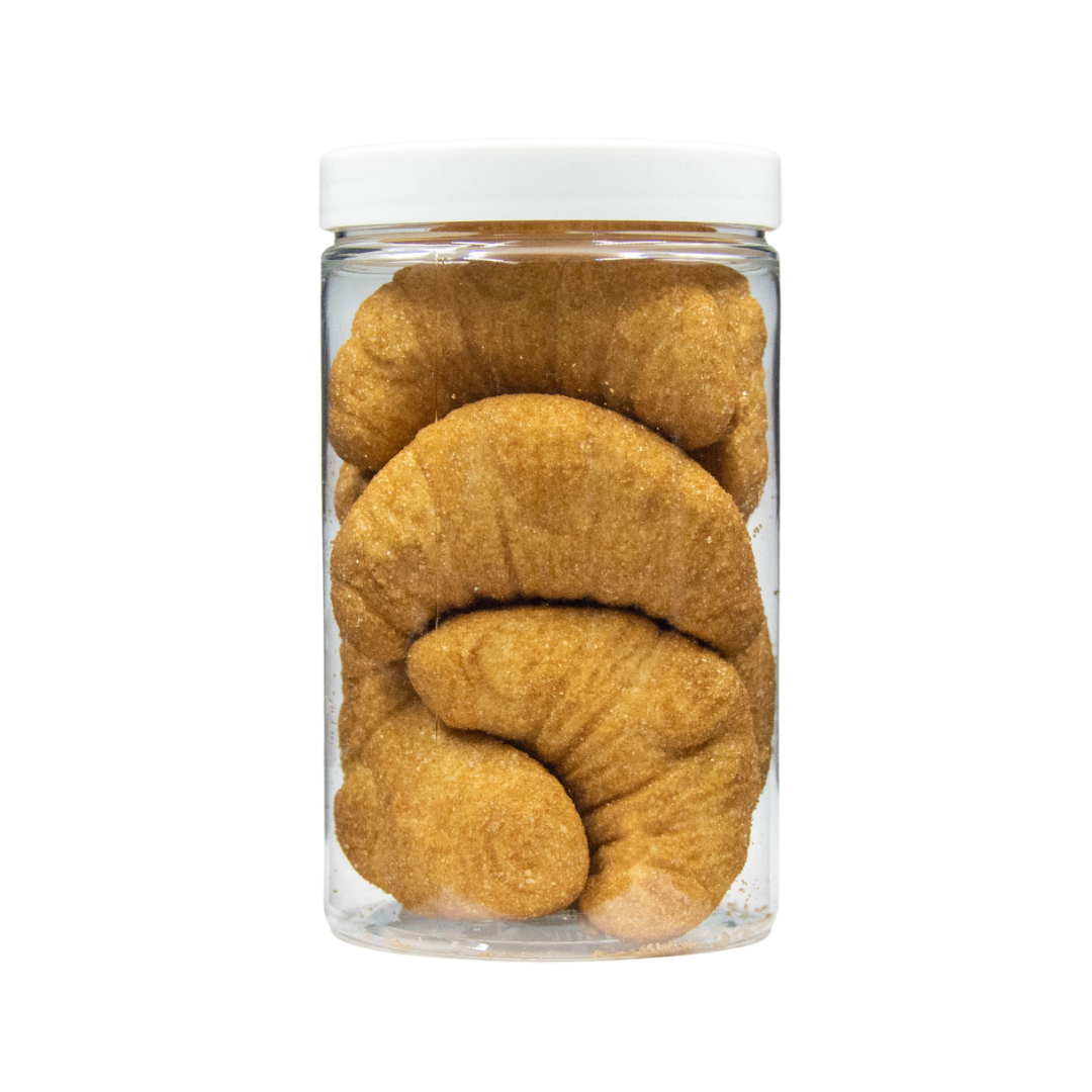 Pianki "Croissant" 1kg z nadzieniem o smaku orzechowym