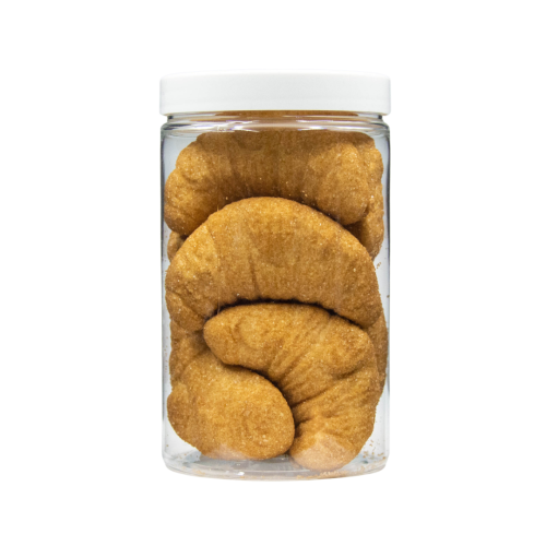 Pianki "Croissant" 1kg z nadzieniem o smaku orzechowym