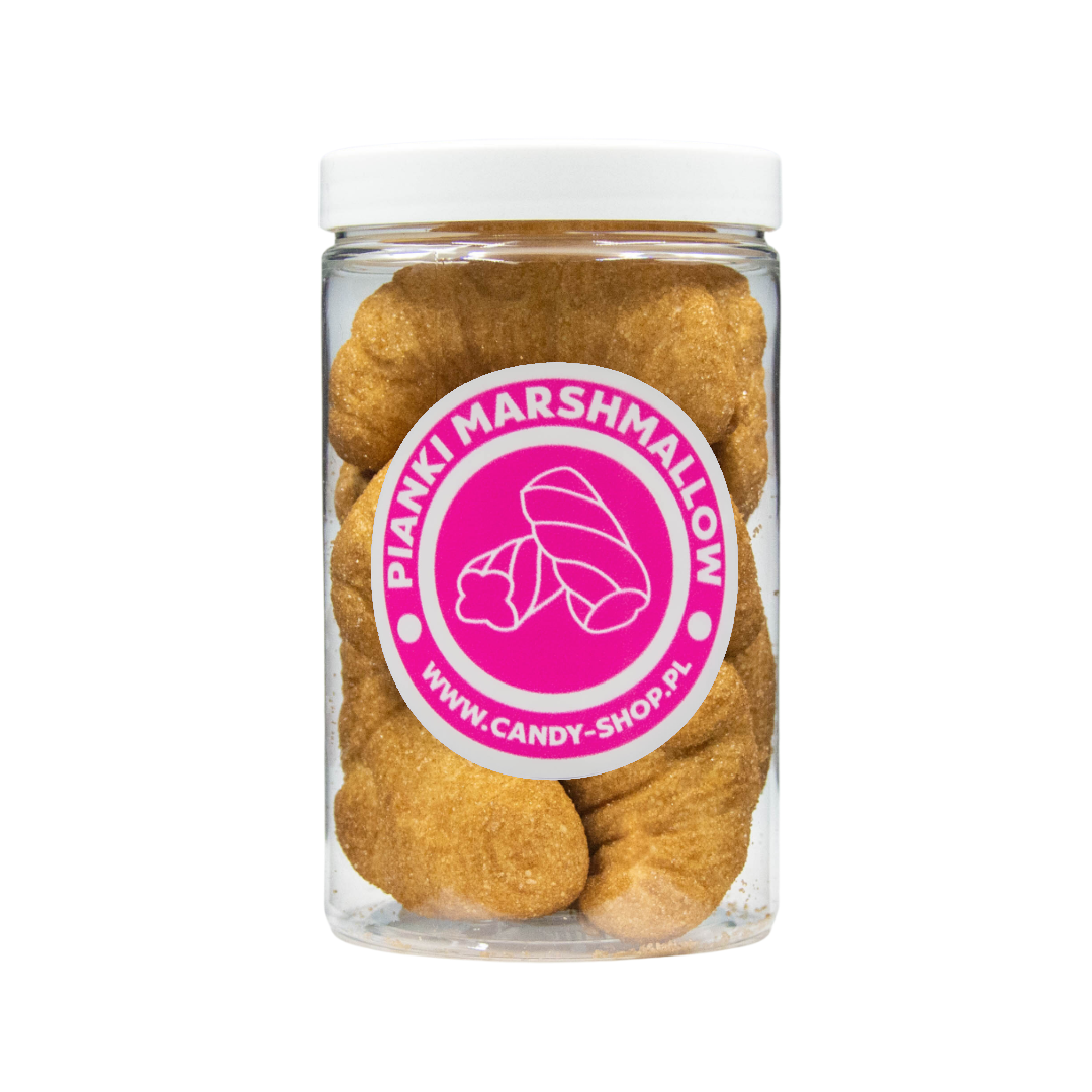 Pianki "Croissant" 1kg z nadzieniem o smaku orzechowym
