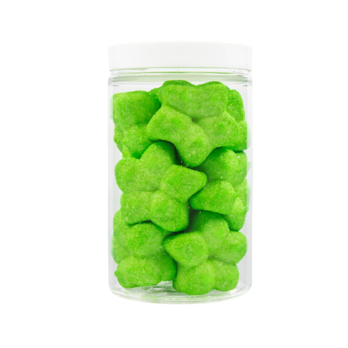 Pianki "Gwiazdki Zielone" 900g o smaku jabłkowym
