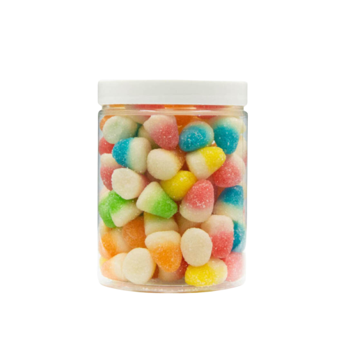 Żelki  "Mini Jogurtowo-Owocowe" w cukrze 1kg o smaku jogurtowo-owocowym