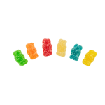 Żelki "Mini Misie" w cukrze  1kg o smaku owocowym