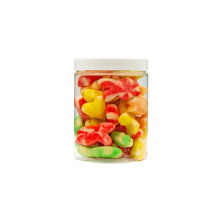 Żelki  "Rybki Tropikalne" 1kg o smaku jogurtowo-owocowym