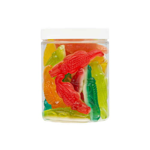 Żelki "Krokodyle" 1kg o smaku owocowym