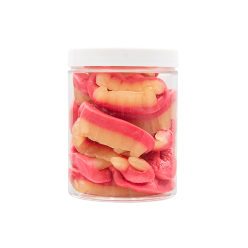 Żelki "Szczęki Wampira" 1kg o smaku malinowym