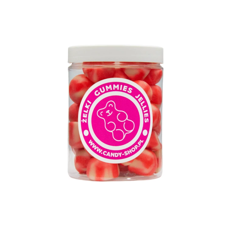 Żelki "Jogurt" 1kg o smaku jogurtu i truskawki