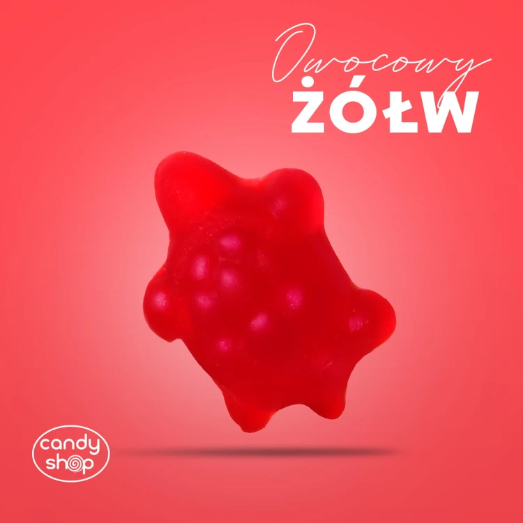 Żelki "Żółwie" 1kg o smaku owocowym