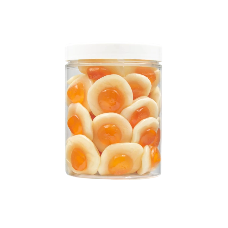 Żelki "Mini Jajka Sadzone" 1kg o smaku waniliowo- bananowym