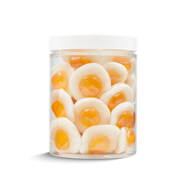 Żelki "Mini Jajka Sadzone" 1kg o smaku waniliowo- bananowym