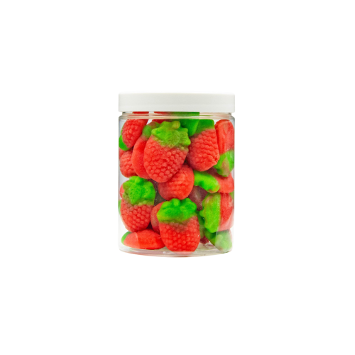 Żelki "Soczyste Truskawki" 1kg o smaku truskawkowym