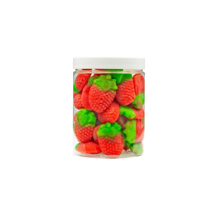 Żelki "Soczyste Truskawki" 1kg o smaku truskawkowym