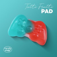 Żelki "Pady Joystick" 1kg o smaku gumy balonowej