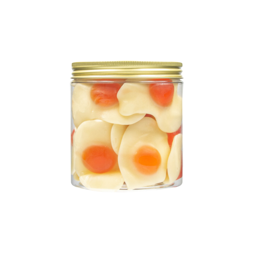 Żelki "Jajka Sadzone XXL" 500g o smaku waniliowym