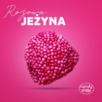 Żelki "Różowe Malinki Jeżynki"  1kg o smaku owocowym