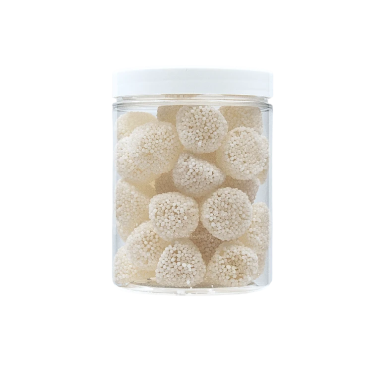 Żelki "Białe Malinki Jeżynki" 1kg o smaku owocowym