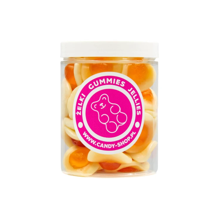Żelki "Jajeczka Sadzone" z nadzieniem 1kg o smaku jogurtowym