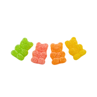 Żelki EKSTRA Kwaśne "Misie" w cukrze 1kg o smaku owocowym