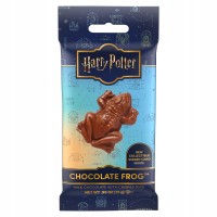 Czekoladowa Żaba Harry Potter z kartą kolekcjonerską Jelly Belly 15g Mleczna czekoladka z ryżem dmuchanym