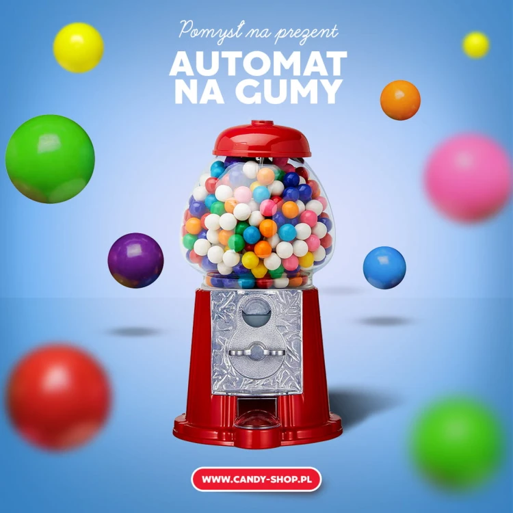 Automat na Gumy do żucia 23cm