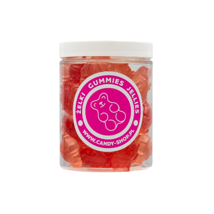 Żelki "Biedronki" BEZ CUKRU 1kg o smaku owocowym