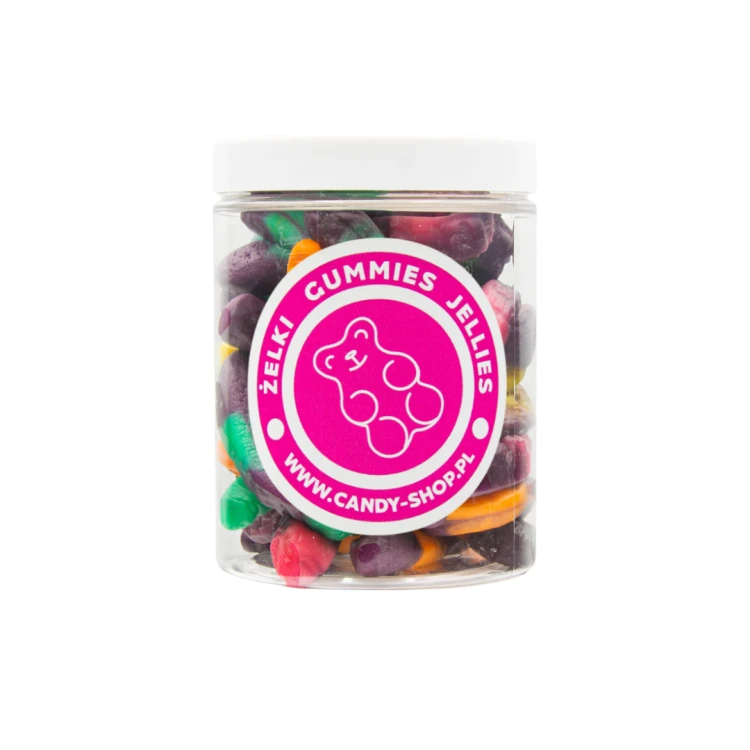 Żelki  "Anakondy" 1kg o smaku owocowym