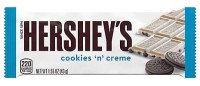 Hershey's Cookies 'N' Creme 43g Biała czekolada z chrupiącymi ciasteczkami