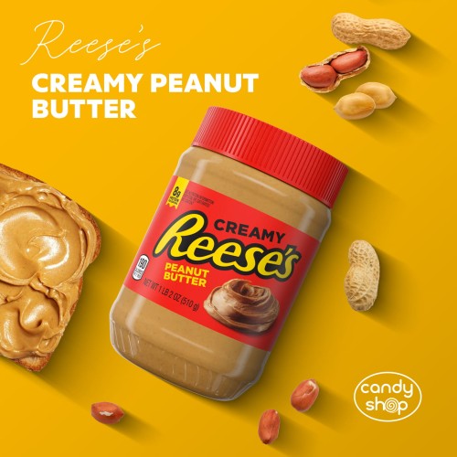 Reese's Creamy Peanut Butter 510g Krem o smaku orzechowym