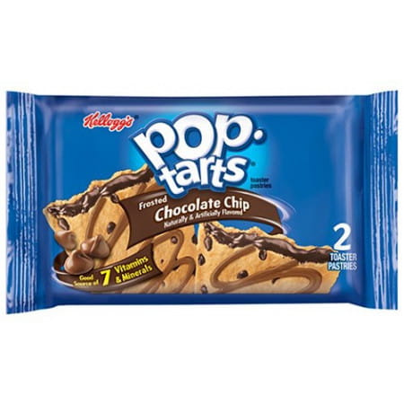 Pop Tarts Frosted Chocolate Chip 96g Amerykańskie ciasteczka z nadzieniem o smaku czekoladowym