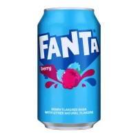 Fanta Berry 355ml Napój gazowany o smaku owoców leśnych