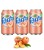 Fanta Peach 355ml Napój gazowany o smaku brzoskwiniowym