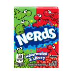 Nerds Watermelon & Cherry 46,7g Cukierki o smaku arbuza i wiśni
