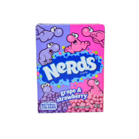 Nerds Candy Grape & Strawberry 46,7g Cukierki o smaku winogronowo- truskawkowym