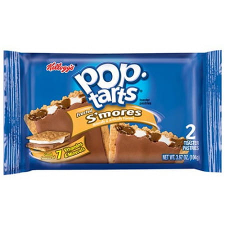 Pop Tarts Frosted S'mores 96g Amerykańskie ciasteczka z nadzieniem o smaku mlecznej czekołady, krakersów i pianek marshmallow