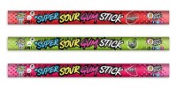 Brain Blasterz Sour Gum Stick 22g Ekstremalnie kwaśna guma do żucia o smaku owocowym