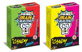 Brain Blasterz Brain Bitz 45g kwaśne cukierki o smaku owocowym