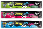 Brain Blasterz  Brain Bitz Chew Bar 20g Kwaśna guma rozpuszczalna