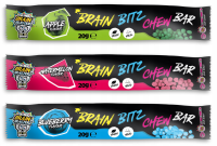 Brain Blasterz  Brain Bitz Chew Bar 20g Kwaśna guma rozpuszczalna