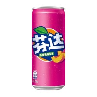 Fanta  White Peach 330ml Napój gazowany o smaku brzoskwini