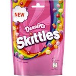 Skittles Desserts Pouch 152g  Owocowe cukierki o smaku deserów