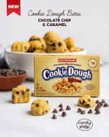 Cookie Dough Bites Chocolate Chips & Caramel 88g Mini ciasteczka o smaku czekoladowo- karmelowym