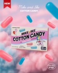 Mike and Ike Cotton Candy 120g  Cukierki o smaku waty cukrowej